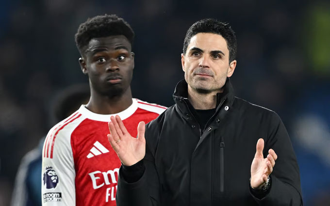 Nhưng với Arteta và các học trò, 3 điểm là quan trọng nhất