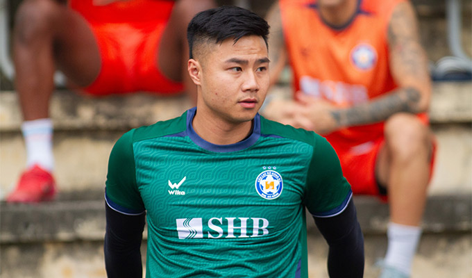Văn Toản được kỳ vọng sẽ có nhiều cơ hội ra sân trong màu áo đội bóng mới - Ảnh:SHBĐN