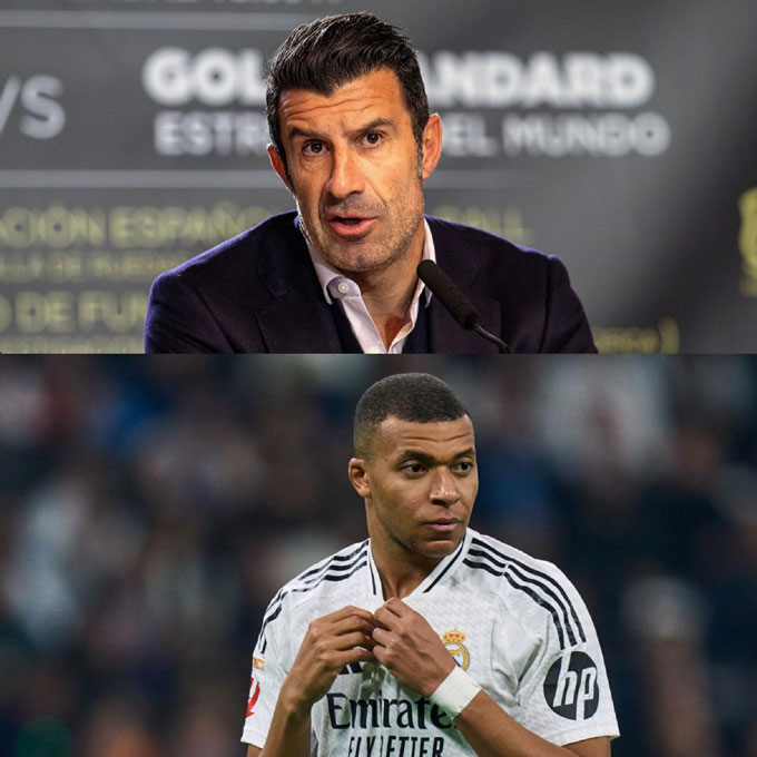 Figo cảnh báo Mbappe không nên vội quay trở lại thi đấu