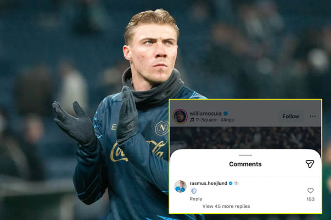 Hành động của Hojlund bị CĐV MU ghét cay ghét đắng