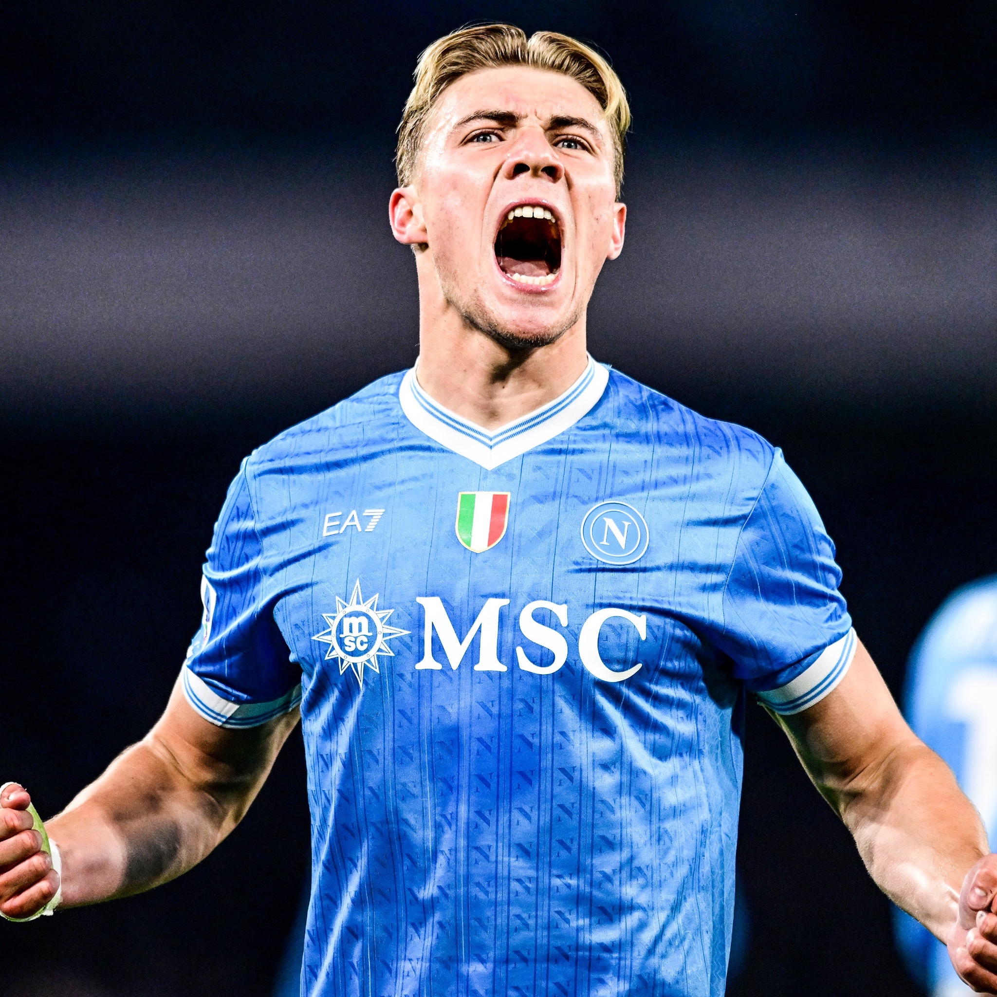 Hojlund đang chơi hay ở Napoli