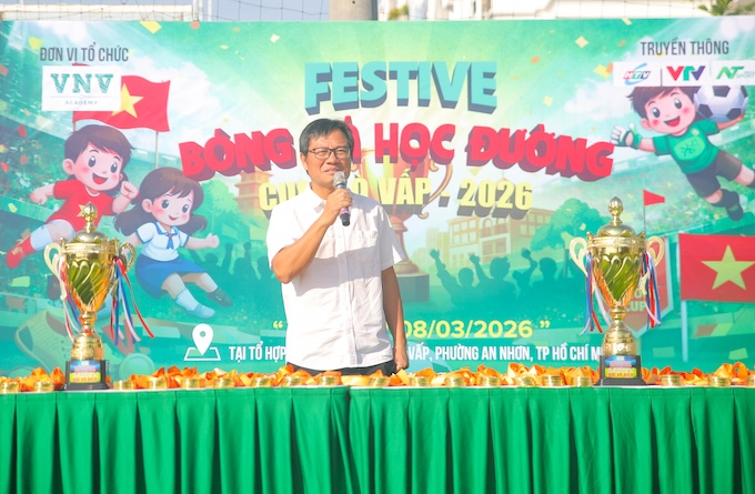 Ông Mai Trung Hải - người sáng lập Học viện VVN Academy. Ảnh: CTV