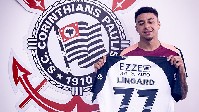 Lingard ra mắt Corinthians và mặc áo số 77