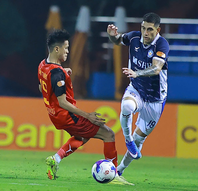 Ninh Bình lại không thắng - Ảnh: Đức Cường