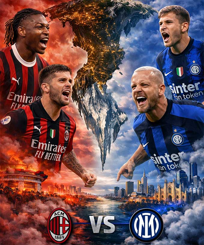 Màn so tài giữa Milan và Inter luôn thu hút được rất nhiều sự chú ý