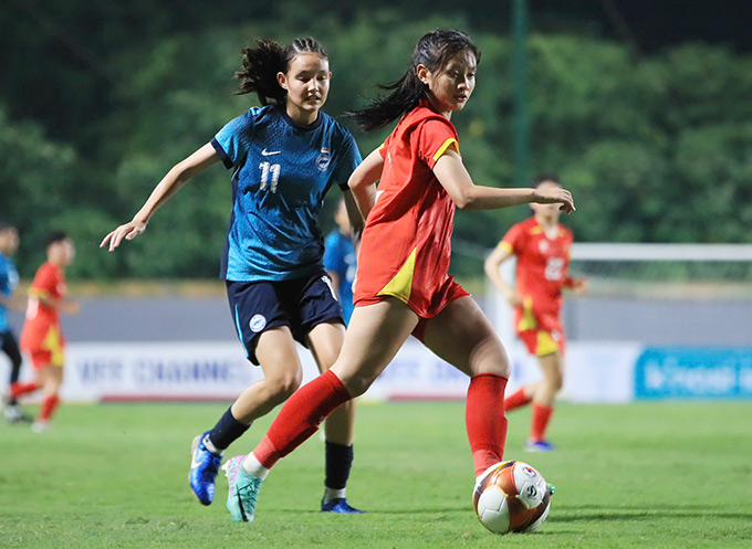 Hồng Yêu từng bước tiến bộ - Ảnh: Phan Tùng 