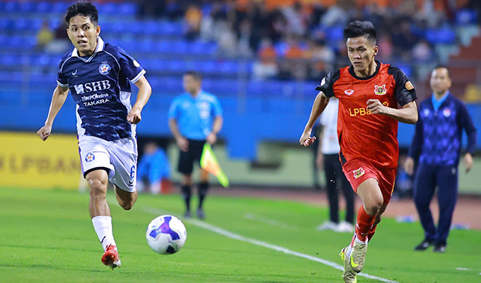 Đà Nẵng thắp lên hy vọng trụ hạng sau trận hòa Ninh Bình - Ảnh: Đức Cường 