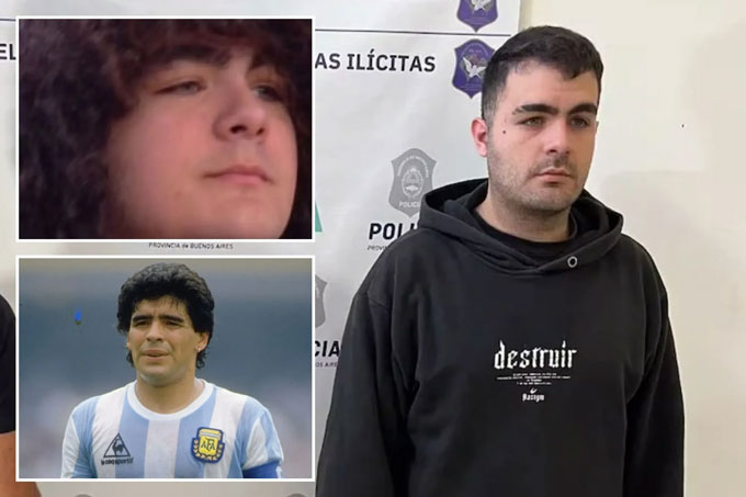 Santiago Lara từng gây xôn xao khi nhận là con trai Maradona