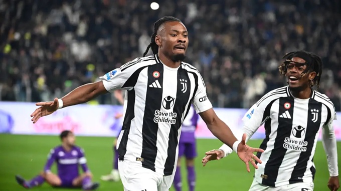 Khephren Thuram trong màu áo Juve