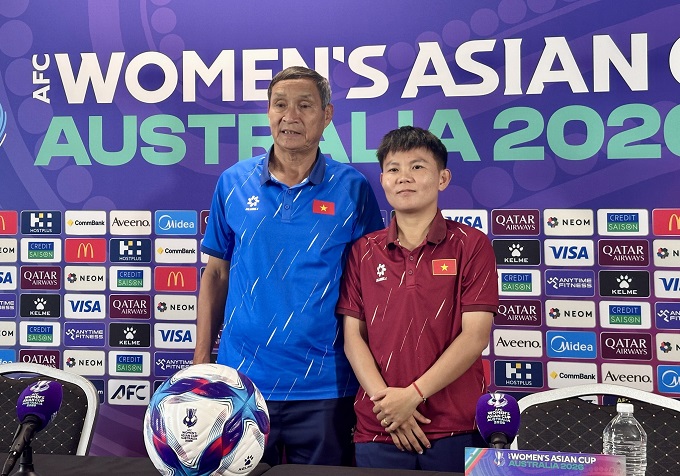 HLV Mai Đức Chung và Bích Thùy bày tỏ quyết tâm cao 