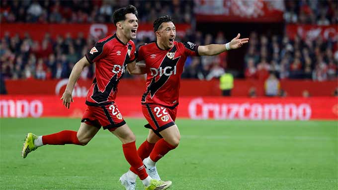 Sevilla không thắng nổi Vallecano trên sân nhà