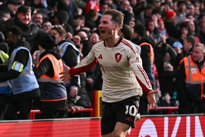 Mac Allister vẫn đóng vai trò quan trọng tại Liverpool