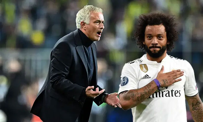Marcelo có những kỷ niệm đáng nhớ với Mourinho