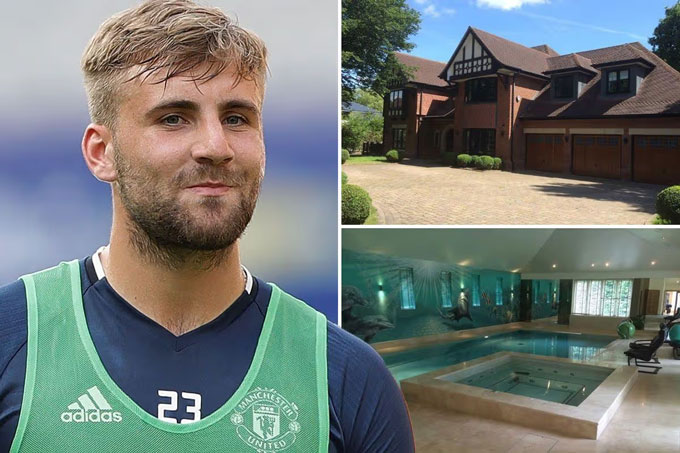  Biệt thự của Luke Shaw