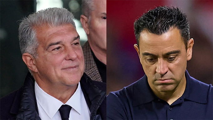 Laporta phản pháo lại Xavi