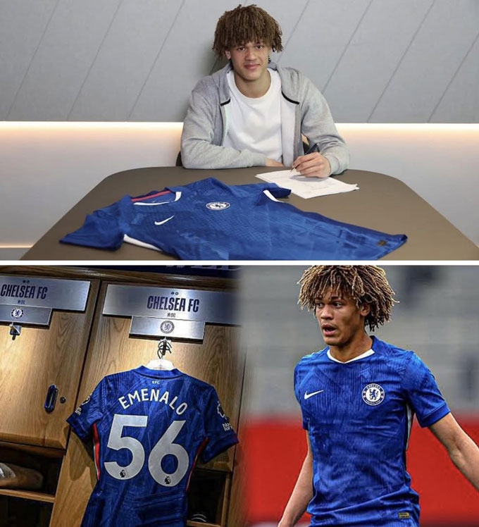 Tài năng trẻ Landon Emenalo đã ký hợp đồng mới với Chelsea
