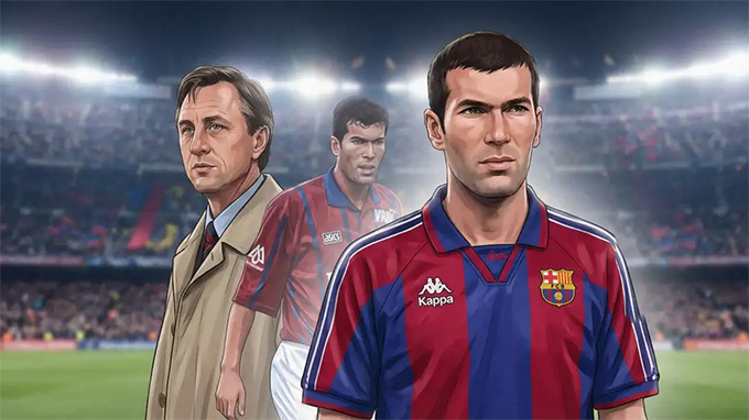 Cruyff không bị sa thải thời đó thì Zidane đã đến Camp Nou