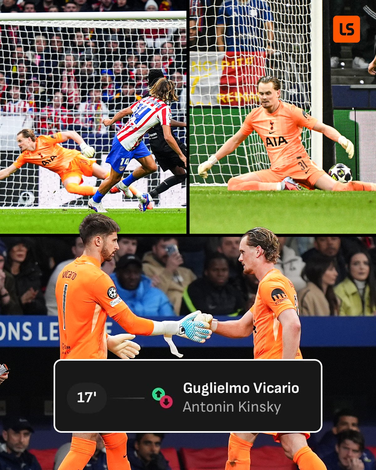 Antonin Kinsky chơi tệ trước Atletico