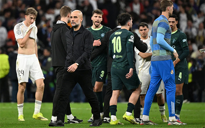 Rõ ràng Pep đã thua canh bạc tại Bernabeu