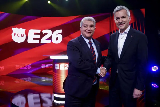 Laporta và Font đang tranh giành chức chủ tịch Barca