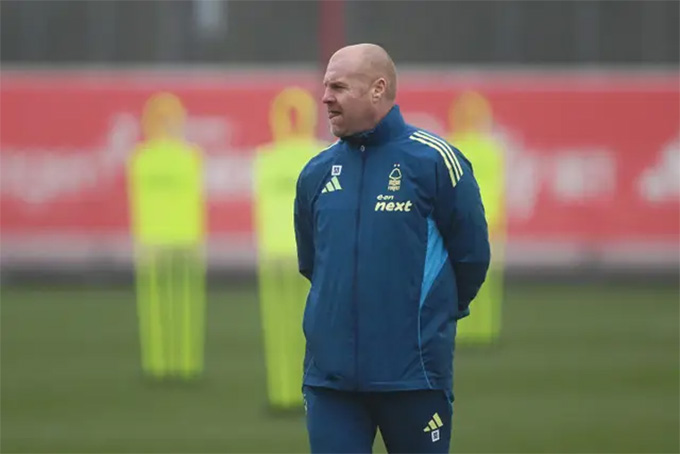 Sean Dyche mới bị Nottingham sa thải hồi tháng 2. Ảnh: Getty