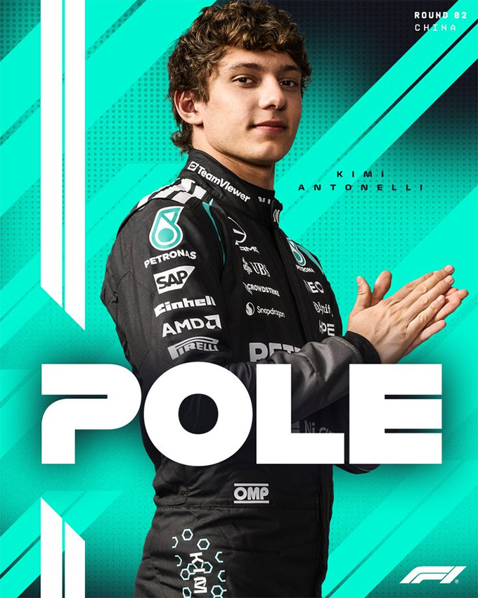 Antonelli đi vào lịch sử F1