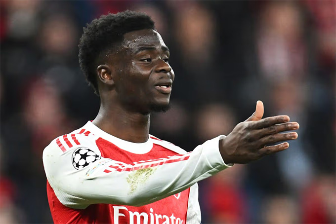 Saka đang sa sút ở mùa giải năm nay