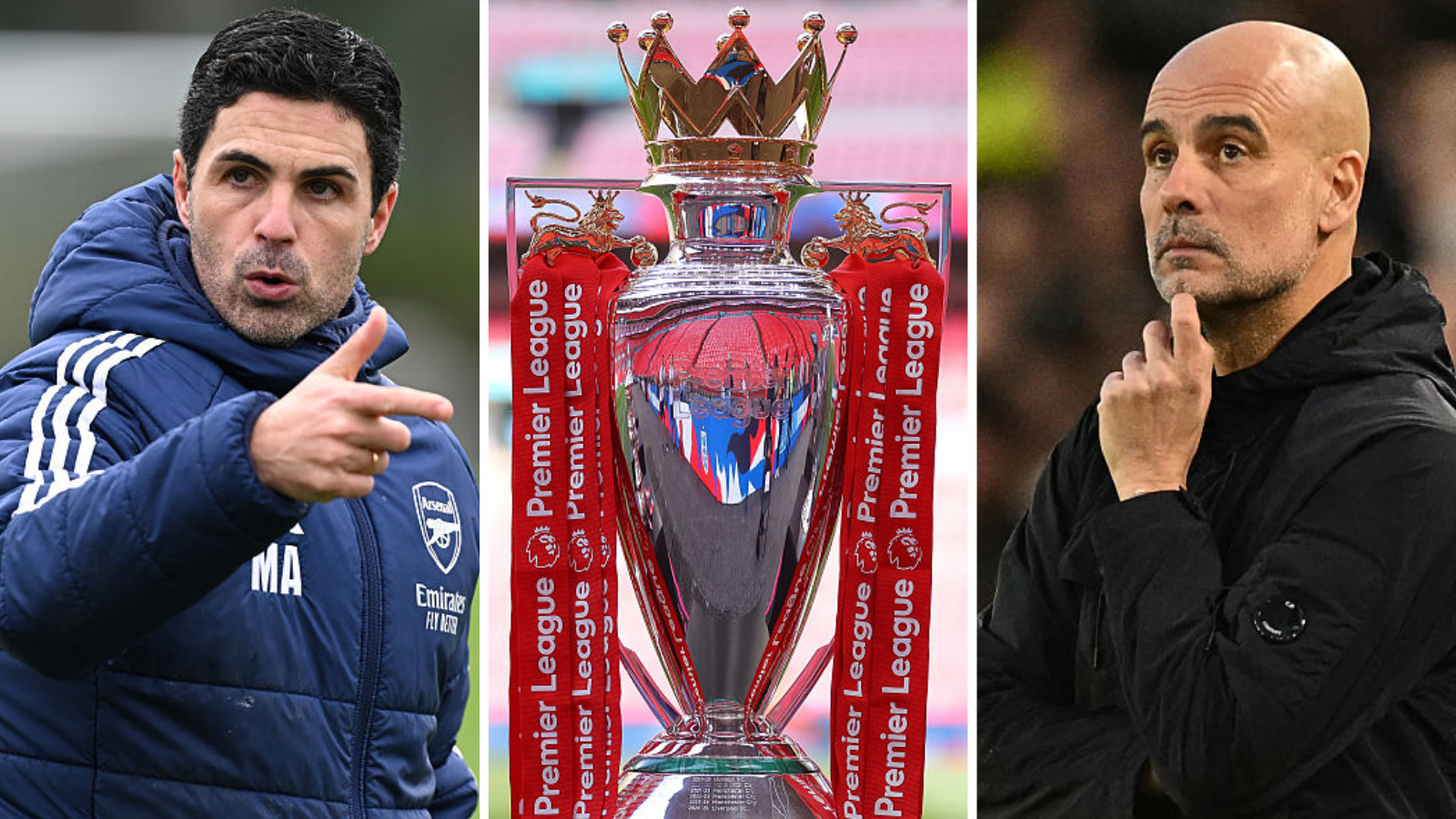 Chức vô địch Premier League 2025/26 sẽ phụ thuộc vào tâm lý và kinh nghiệm của 2 CLB và 2 HLV Arteta và Guardiola