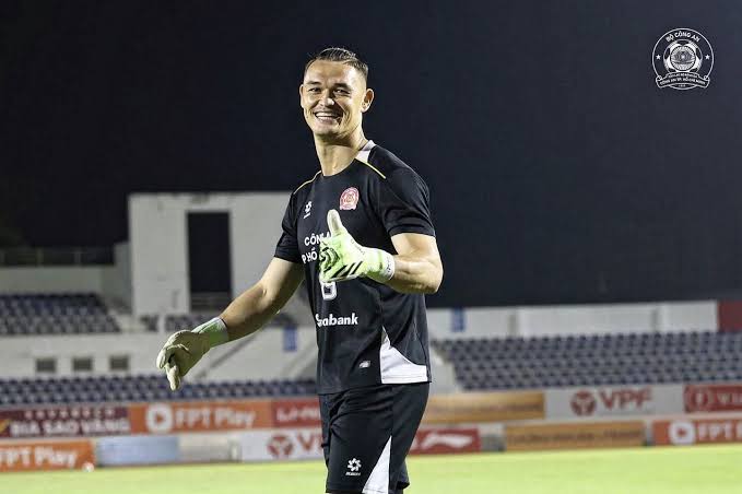 Lê Giang là sự bổ sung đáng giá ở vị trí thủ môn của ĐT Việt Nam - Ảnh: CLB Công an TP.HCM