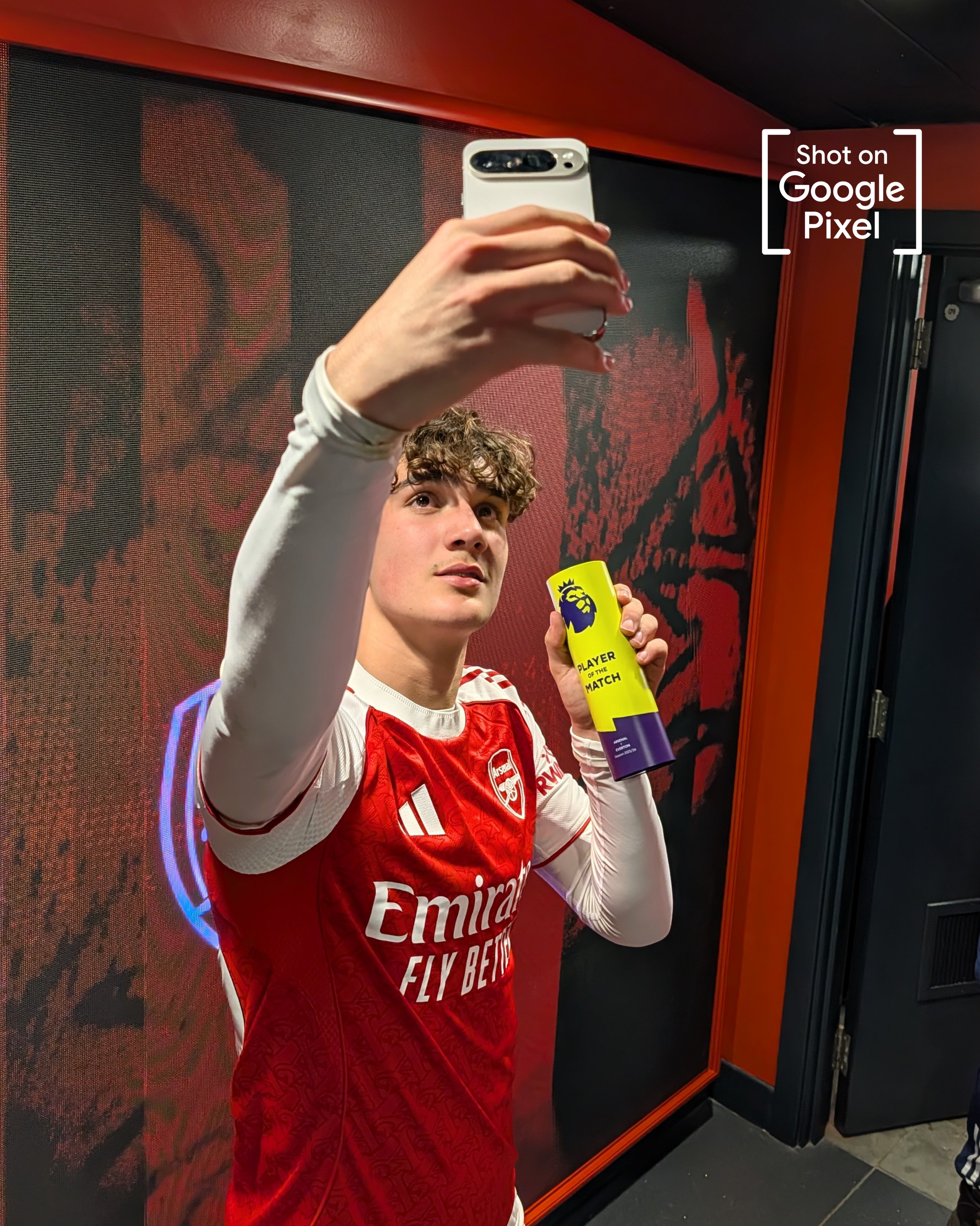 Dowman giành giải Cầu thủ xuất sắc nhất trận - Ảnh: @Arsenal