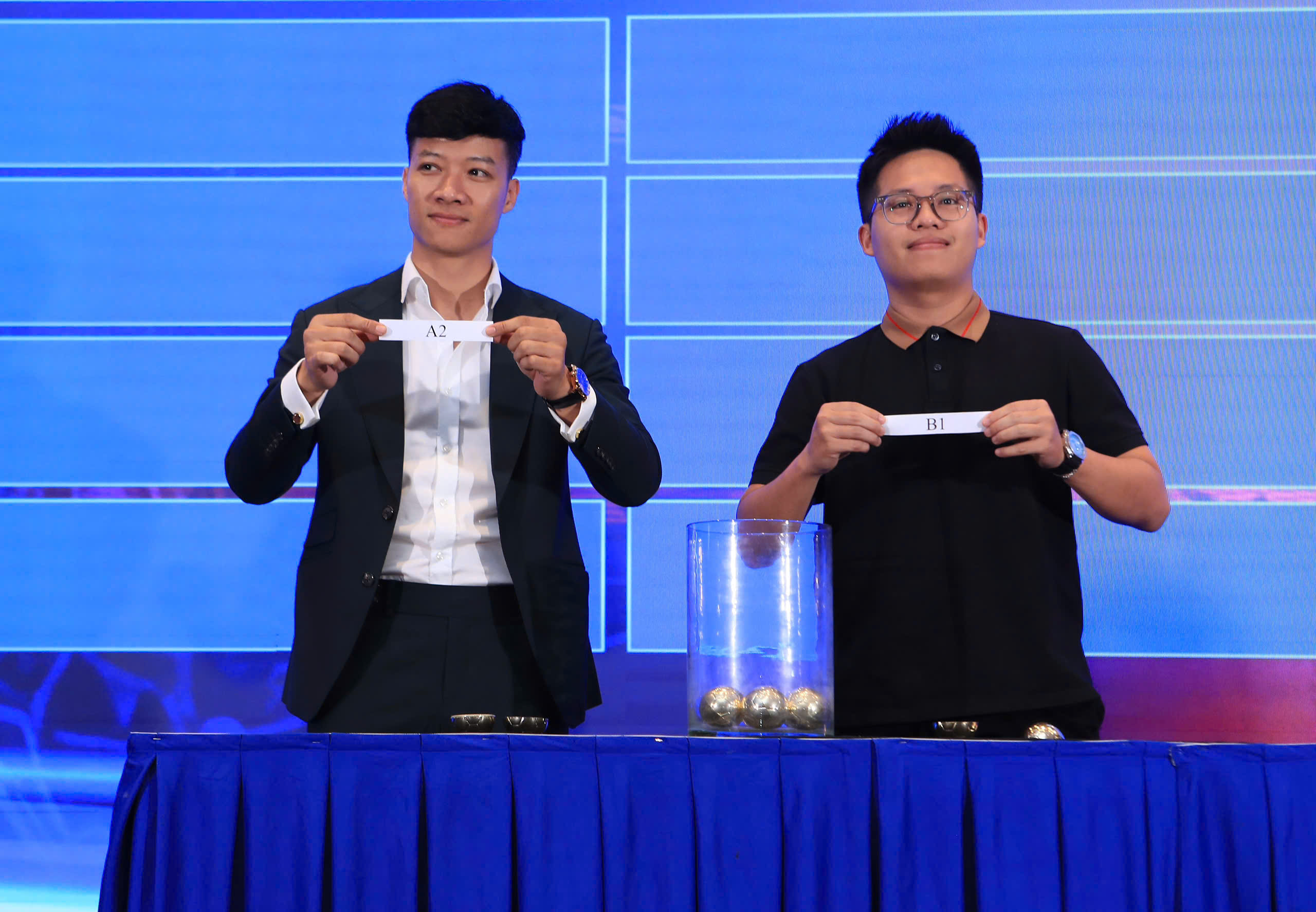 Lễ bốc thăm "Be A Pro: Football 6v6 Cup" khu vực phía Bắc - Ảnh: Phan Tùng