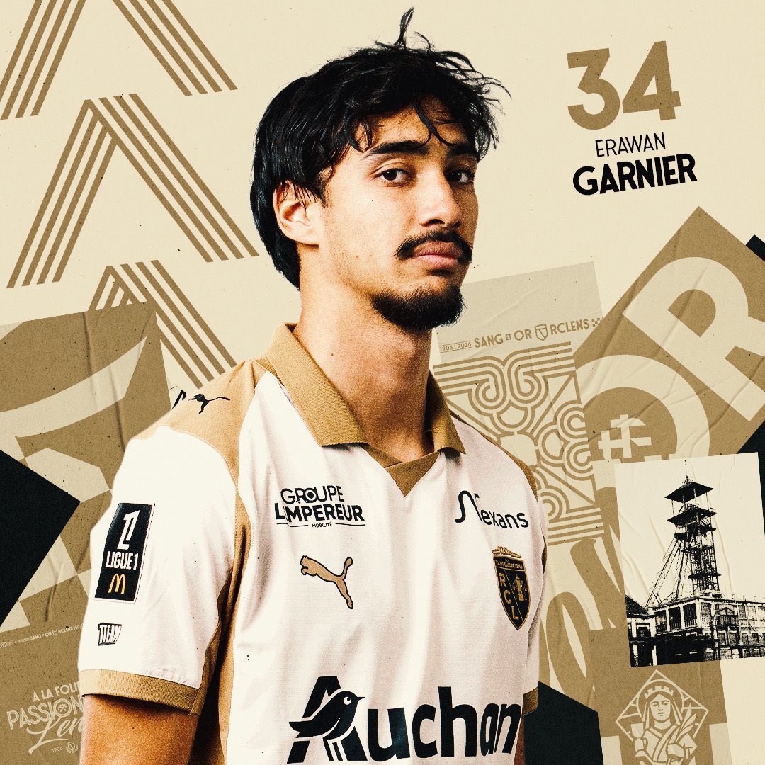 Erawan Garnier có thể sẽ có thêm cơ hội thi đấu cho Lens trong thời gian tới