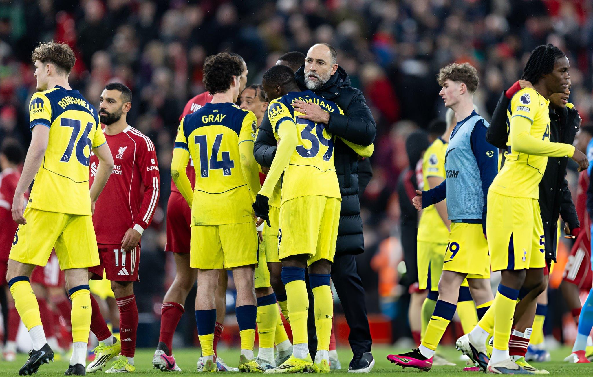 Tottenham vừa có trận hòa đáng khích lệ trước Liverpool