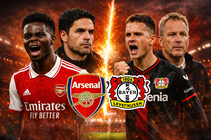 Trận lượt về giữa Arsenal và Leverkusen hứa hẹn nhiều kịch tính sau khi hai đội hòa nhau 1-1 ở lượt đi