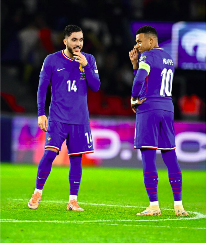 Cherki rất thích xem người đồng đội ở ĐT Pháp, Mbappe thi đấu