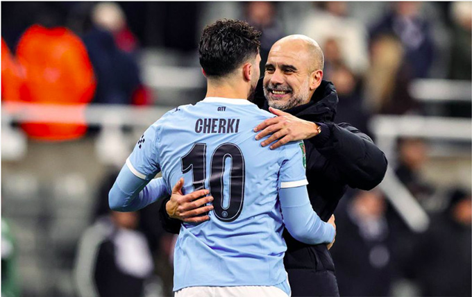 Cherki và Pep có mối quan hệ rất tốt