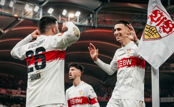 Stuttgart đánh bại RB Leipzig