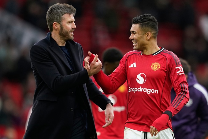 Casemiro chơi cực hay dưới thời Carrick