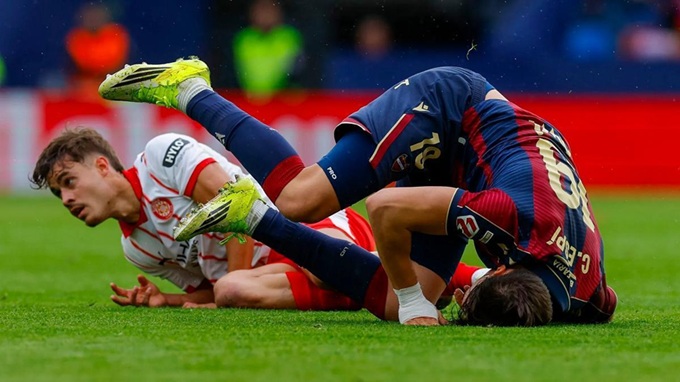 Rayo Vallecano cầm hòa Levante