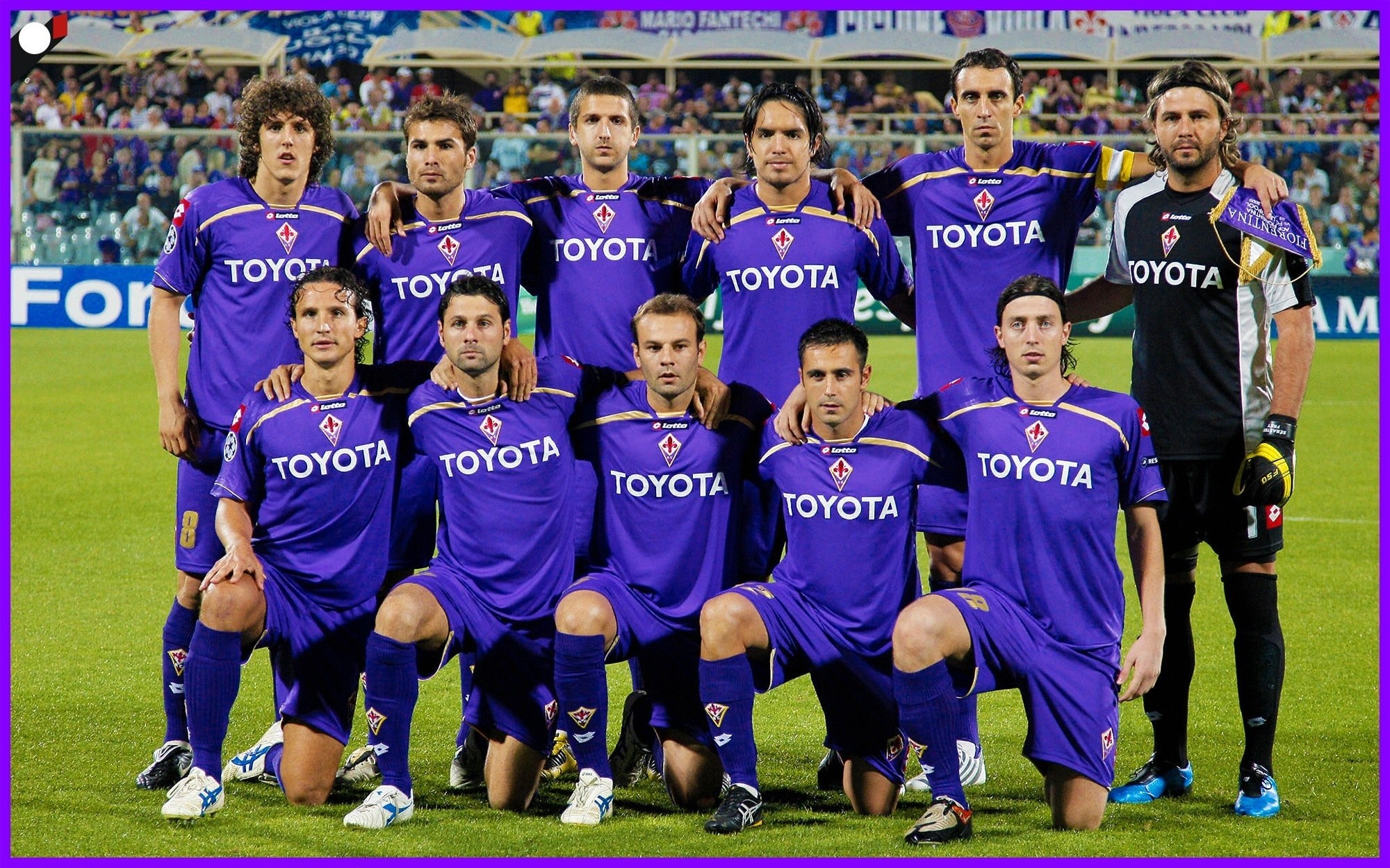 Đội hình giàu cảm xúc mùa 2009/10 với những tên tuổi như Mutu, Jovetic, Montolivo, Marchionni...