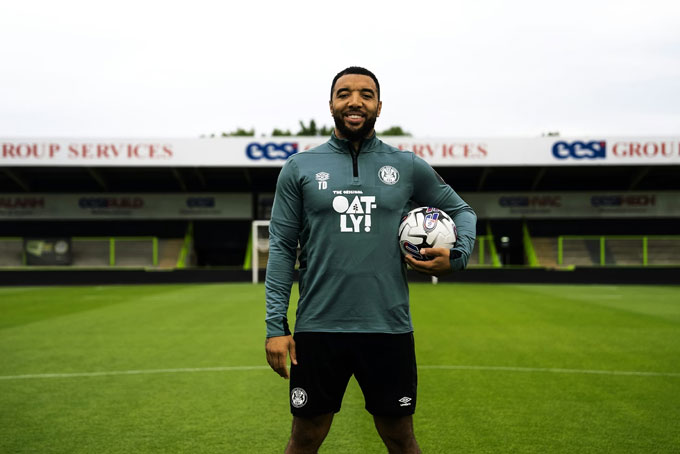 Troy Deeney tại Forest Green Rovers. Ảnh: Forest Green Rovers