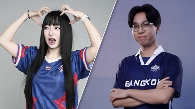 Cheerio (phải) thừa nhận tiếp tay cho Naphat Warasin gian lận tại môn Liên quân Mobile ở SEA Games 33