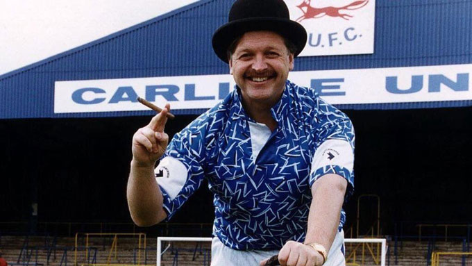 Michael Knighton tại Carlisle United. Ảnh: Twitter