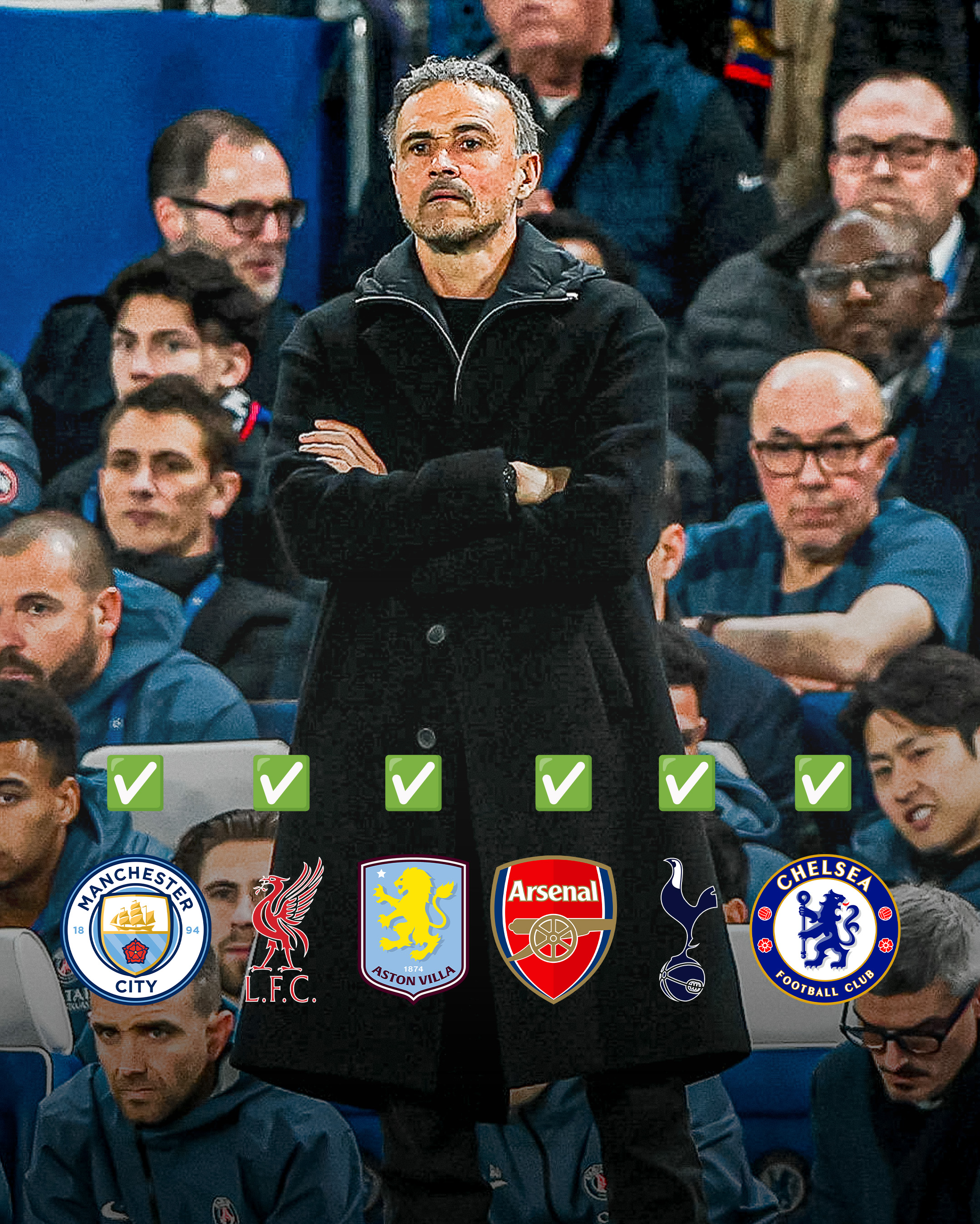 Thành tích ấn tượng của PSG trước các CLB Premier League ở Champions League trong 2 mùa giải gần nhất - Ảnh: @Ligue1_ENG