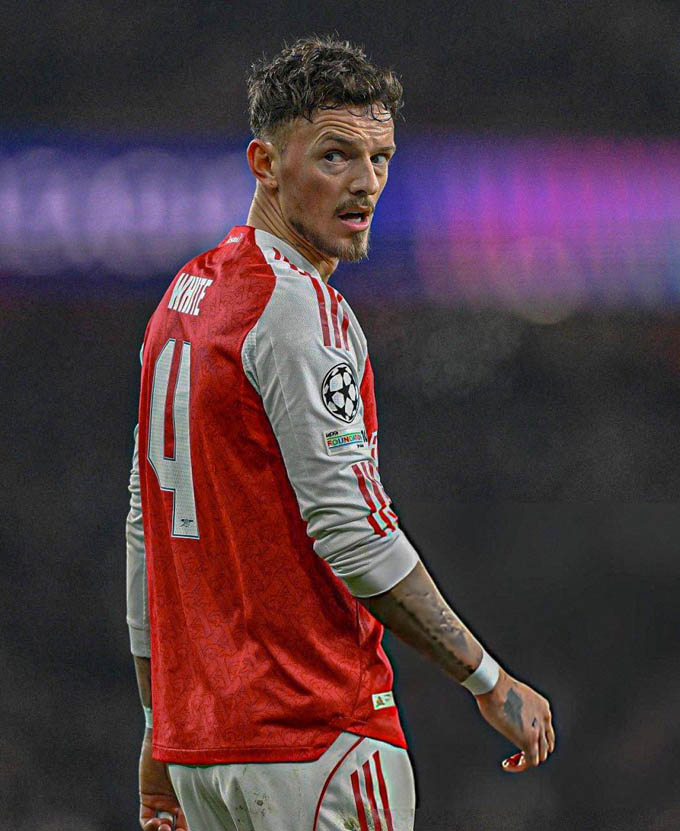 White có thích tới Everton? - Ảnh: @now_arsenaI