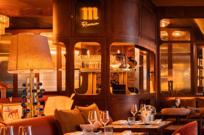 Hình ảnh nội thất của câu lạc bộ Vega Members