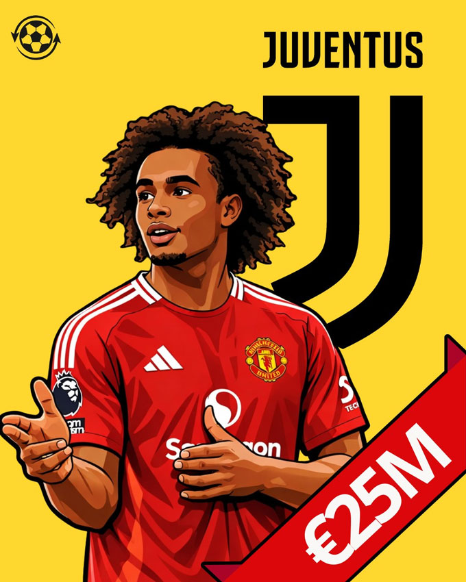 Juventus có thể chiêu mộ Zirkzee với giá 25 triệu euro. Ảnh: Twitter