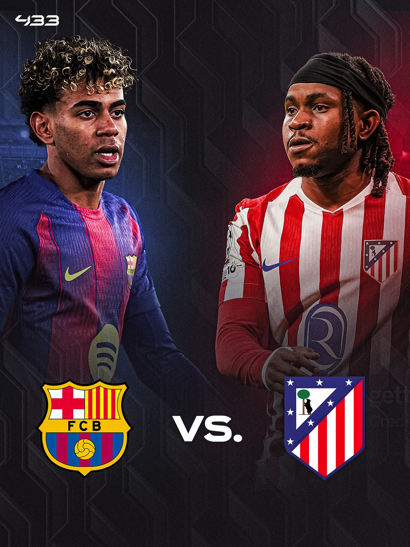 Barca của Yamal đối đầu với Atletico ở tứ kết Champions League