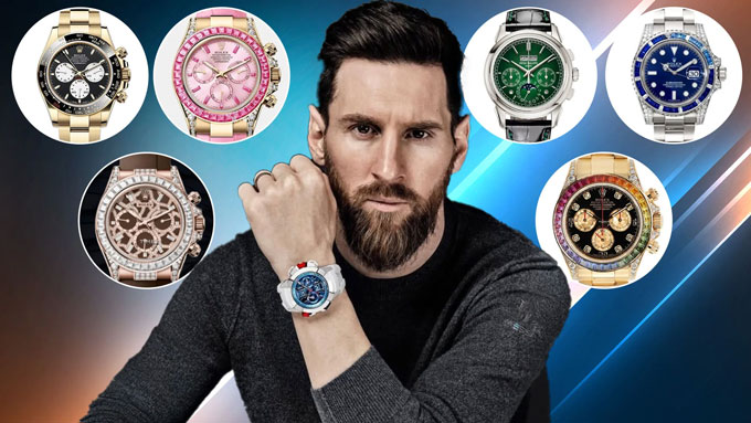  Lionel Messi đam mê sưu tập đồng hồ