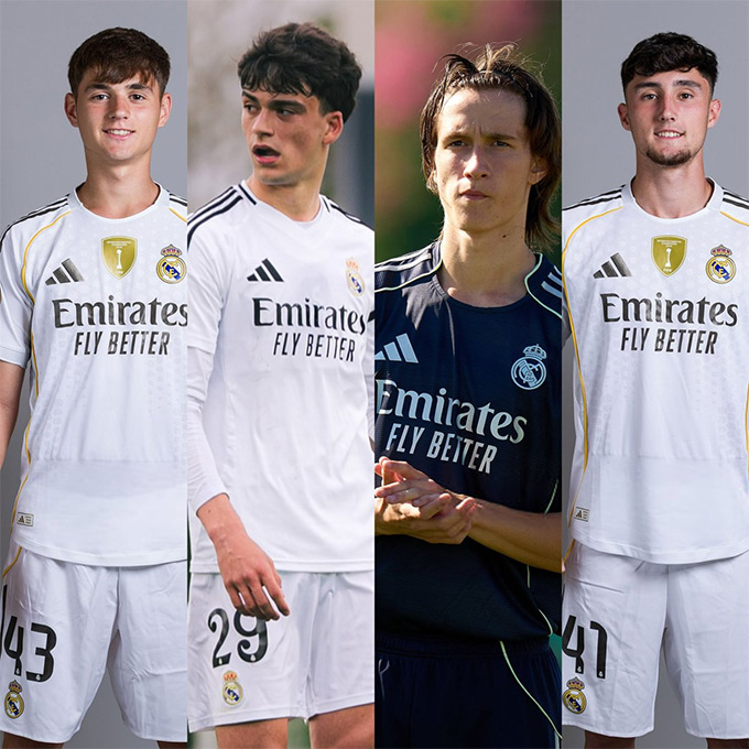 Các tài năng trẻ của lò La Fabrica đang có chỗ đứng nhất định ở đội một